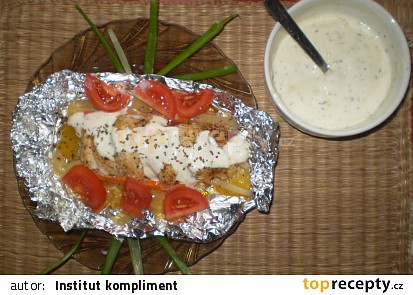 Kuře s chřestem v alobalu / dietni